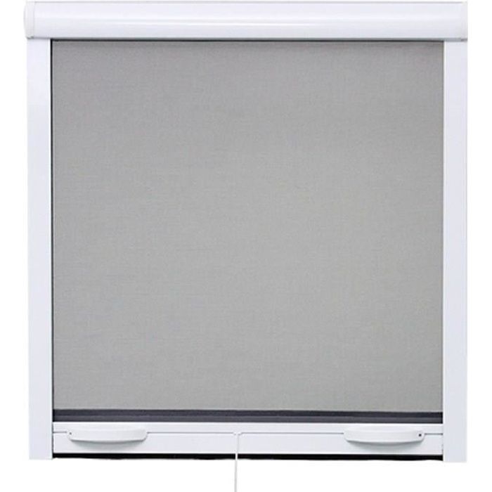Moustiquaire De Fenêtre En Aluminium H145 X L125 Cm