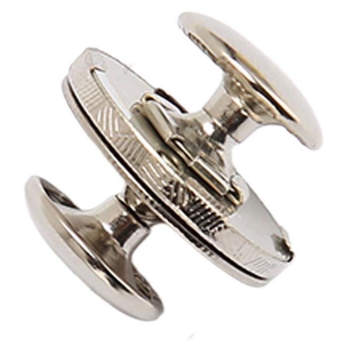 Qiilu Fermeture de sac à main magnétique 50 ensembles fermoir à bouton