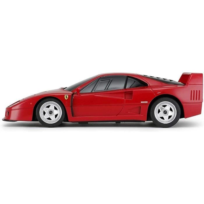 Véhicule Miniature - RASTAR - Ferrari F40 - Télécommande - Rouge - 1/24