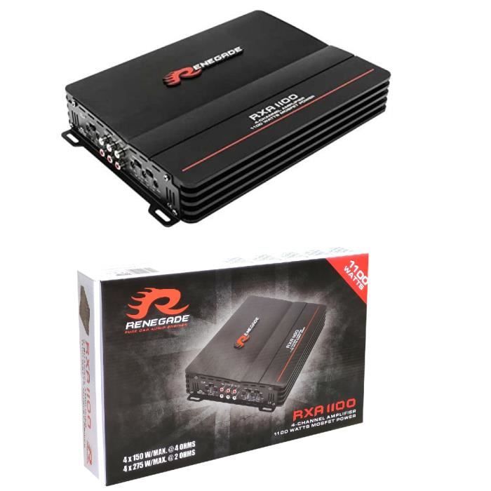 Amplificatore Mono Renegade RXA1800D - 900W RMS Classe D Per Subwoofer - Foto 6