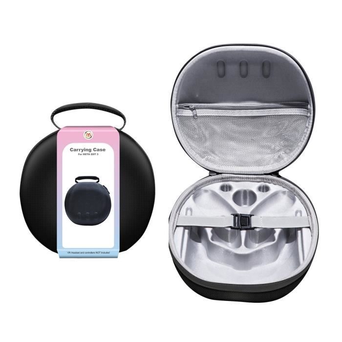 Étui Rigide De Transport Pour 2 Manettes PS5 DualSense / PS4 DualShock - Antichoc, étanche - Neuf