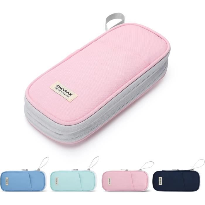 Trousse Crayons Extensible Silicone - Design Kawaii, 2 En 1 (rangement Et Pot), 22-25 Cm