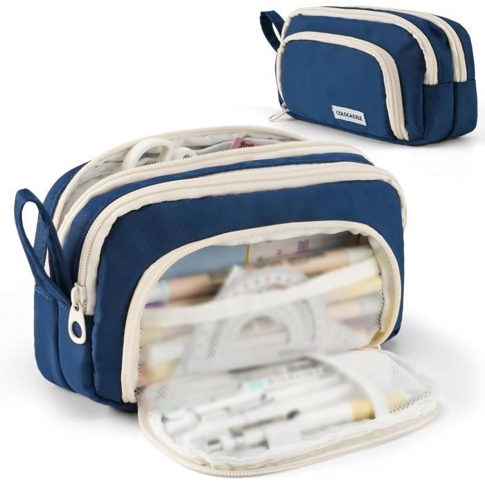 Trousse Scolaire 3D En Forme De Botte Real Madrid – Produit Officiel Bleu Club – CyP Brands
