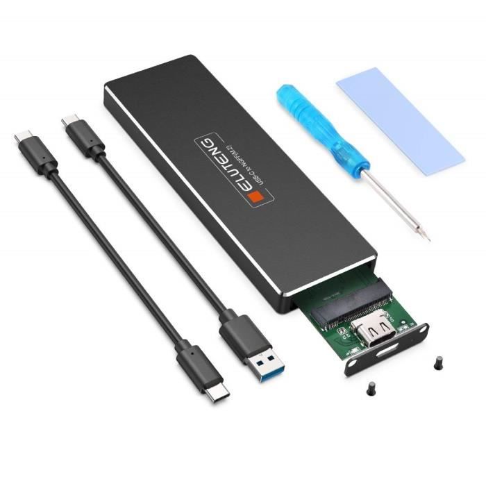 Adaptateur USB-C/USB 3.0 Vers SATA 6Gbps Pour Disques Durs HDD/SSD 2.5/3.5 Pouces - Avec Alimentation 12V/2A Et Support UASP
