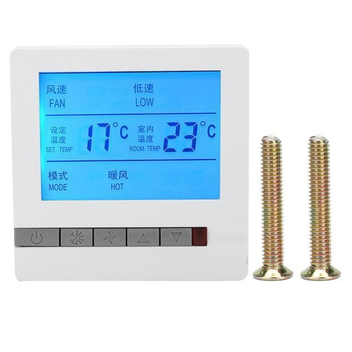 Thermostat Lcd Contrôleur De Température Ambiante De Thermostat De Thermostat Lcd Contrôleur De Température Ambiante De Thermostat De