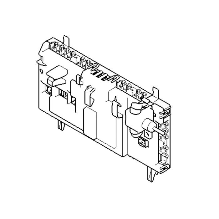 Module électronique puissance lave linge Bosch Siemens