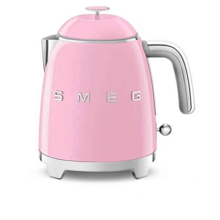 Bouilloire électrique - SMEG - KLF05PKEU - 0.8L - Rose - Intérieur inox - Filtre anti-calcaire