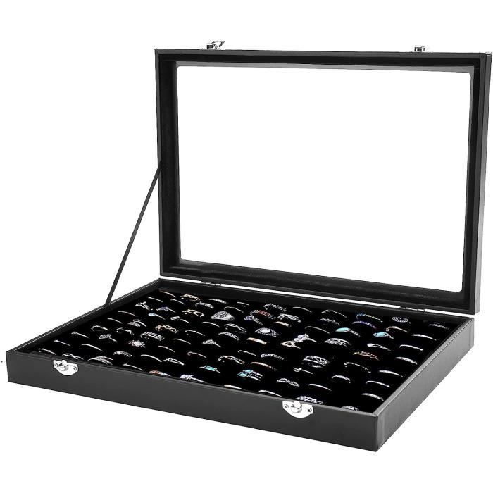Acheter Boîte de rangement de bijoux Portable, boîte de rangement de voyage domestique, organisateur de boucles d'oreilles, colliers, bagues, boîte de rangement de bijoux pour accessoires pour femmes