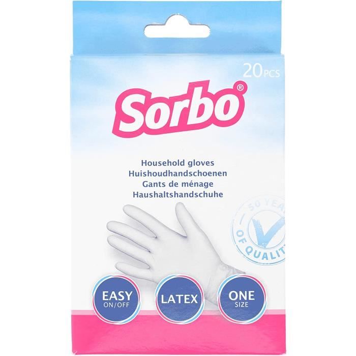 Carton de 1000 Gants jetables latex poudrés blancs taille XL Carton de 1000 Gants jetables latex poudrés blancs taille XL