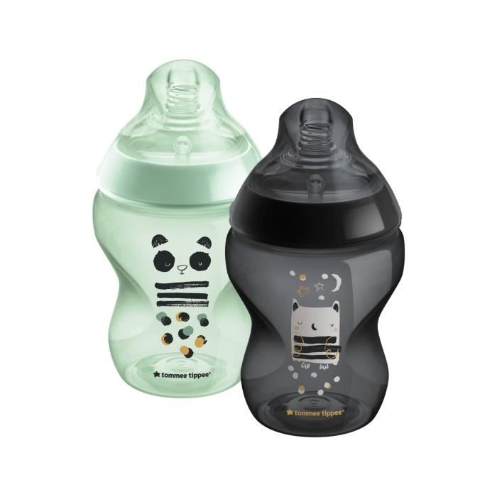 Tommee Tippee 2 Biberons Ctn 260 Ml Bleu Bleu Achat Vente Biberon 5010415225214 Soldes Cdiscount