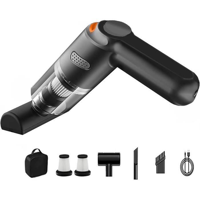 Aspirateur Voiture Sans Fil 120W Yontwe - 10000PA Portable 2 Vitesses, Aspirateur à Main Puissant Pour Voiture Et Maison