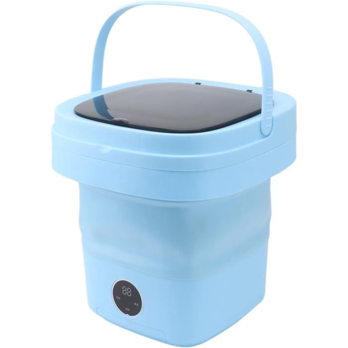 Mini Machine à Laver Portable, Grande Capacité De 13 L, Mini Laveuse Pliable Pour Vêtements Et Sous-vêtements De Bébé, Petite Machine à Laver Avec Tuyau De Vidange Pour Camping-car, Dortoir, Voyage