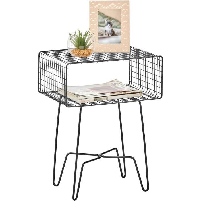 Table basse pendule en métal - D. 89,5 x H. 47 cm - Maison Table basse pendule en métal - D. 89,5 x H. 47 cm - Maison