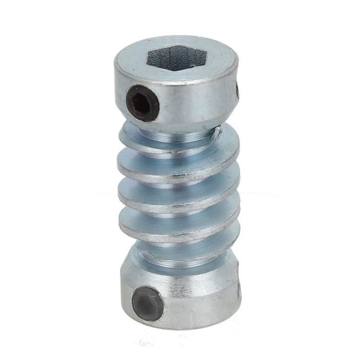 Roue Et Vis Sans Fin Mod 0.8 En Laiton - 20 à 60 Dents - Arbre En Acier Inoxydable