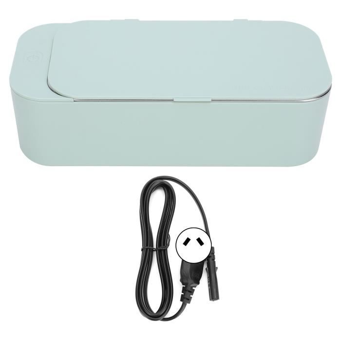 Nettoyeur à Ultrasons Portable – 18 X 13 X 11 Cm – Pour Bijoux, Lunettes, Montres – Avec Panier Amovible