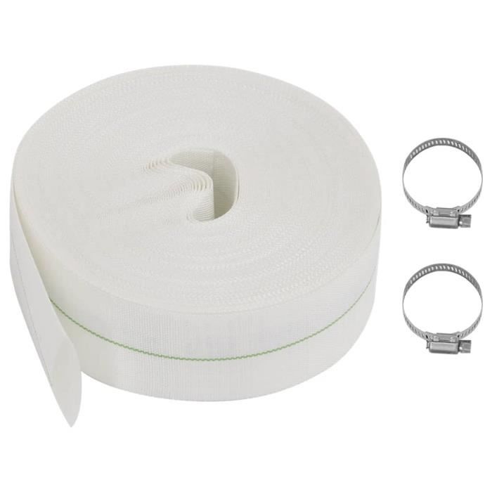 Vidaxl Tuyau plat 100 m 2 PE 151809