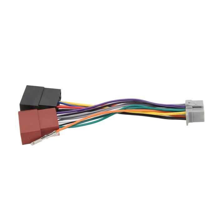 Faisceau Câblage Stéréo ISO Pour Nissan Et Subaru - Adaptateur 20 Broches - Compatible Nombreux Modèles 2007-2020