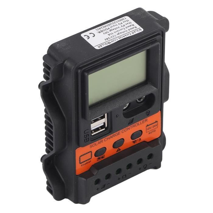 30A 12V / 24V LCD Intelligence automatique regule le controleur de charge de batterie solaire PWM - Bricolage