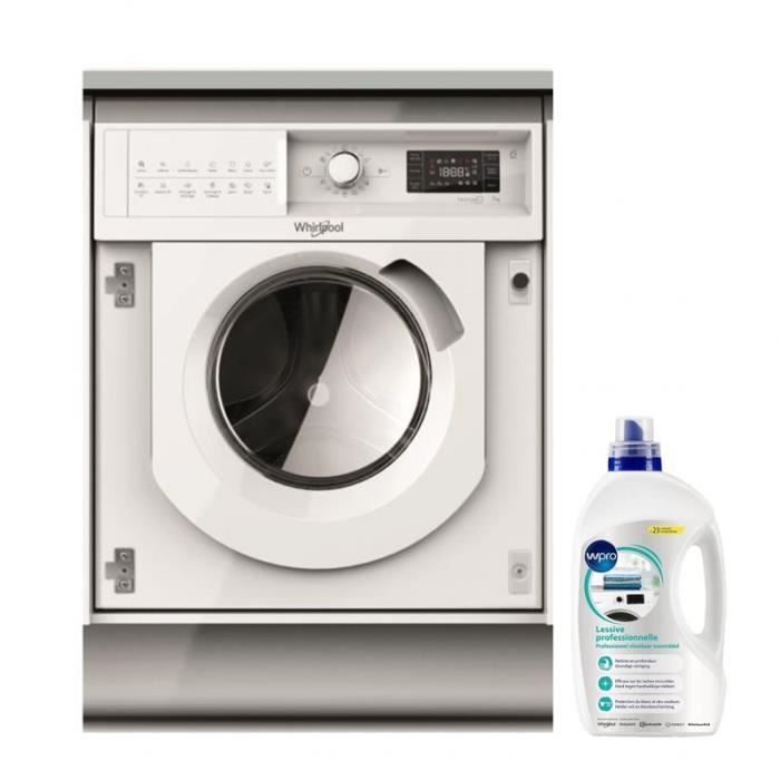 WHIRLPOOL Lave-linge Encastrable Blanc 7 KG 1200trs/min A+++-1 Chargement  Frontal 71dB FRESHCARE - Cdiscount Electroménager