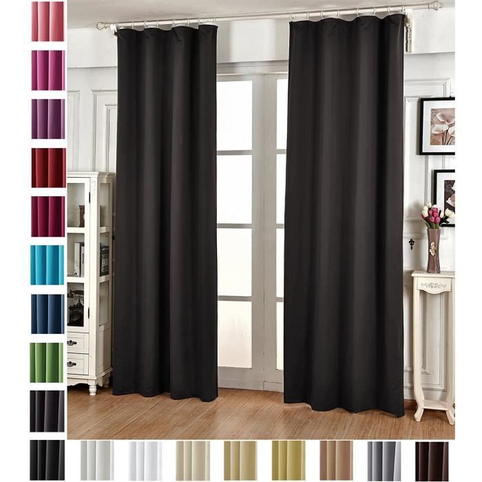 rideau passe tringle opaque