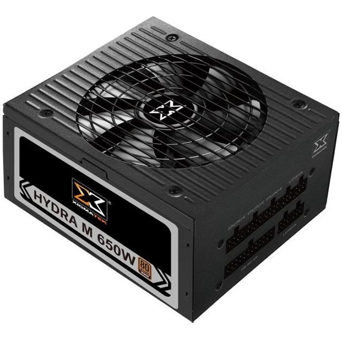 XIGMATEK Hydra 80Plus Alimentation PC modulaire