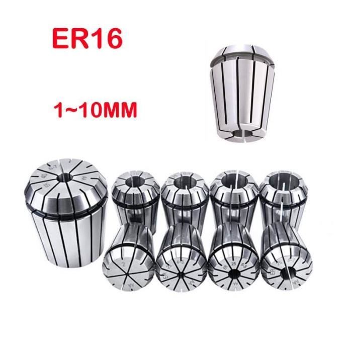 Jeu de mandrins à pince, 1 pièce ER11, mandrin ressort 1-7 mm, 8, 1/4