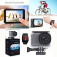 AKASO V50 PRO Caméra Sport Etanche 4k Wifi 20MP, Action Cam 30fps, Caméscope Ultra HD EIS, Écran LCD Tactile, Kits d'Accessoires-1