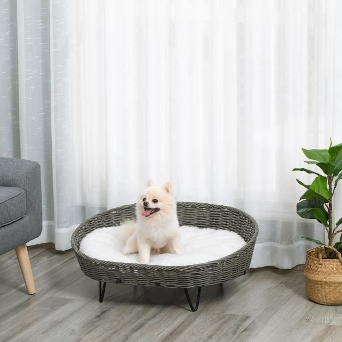 Canapé petit chien design gris canapé pour chat - Ciel & terre