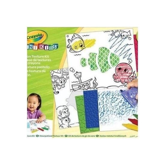 Crayola - Mon 1er Kit De Tampons-refrech - Loisir Créatif - Mini Kids - Ã€ Partir De 2 Ans - Jeu De Création - Coloriage Et Dessin