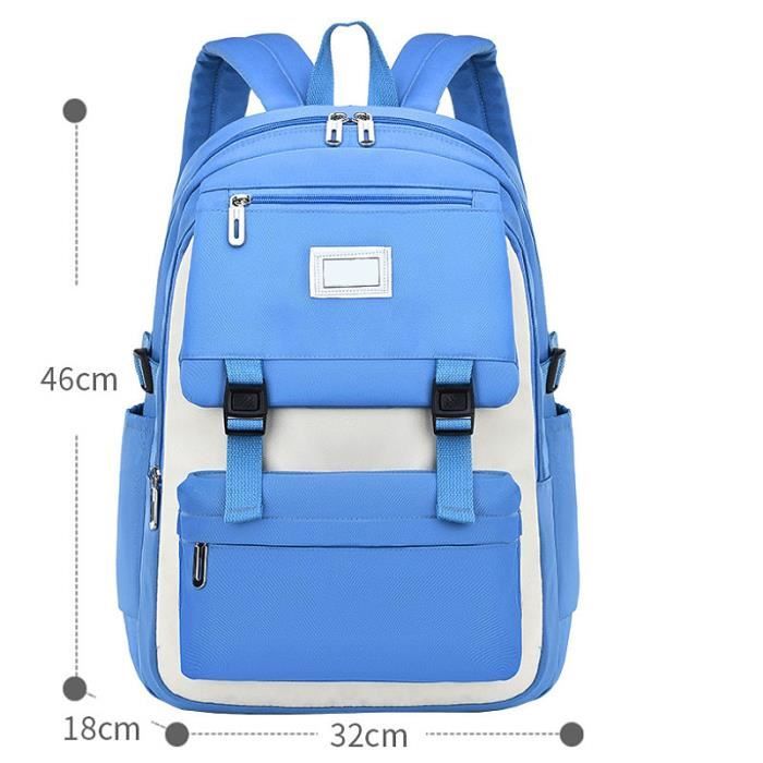 Sac à Dos Enfant VASCHY - Imperméable Léger Pour École Maternelle 4-6 Ans Avec Sangle Poitrine