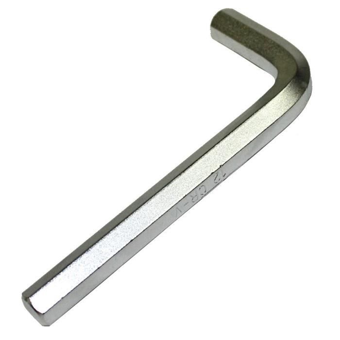 AERZETIX - C45633 - Clé à Tube Droite 10x11mm 6 Pans Avec Broche Rigide