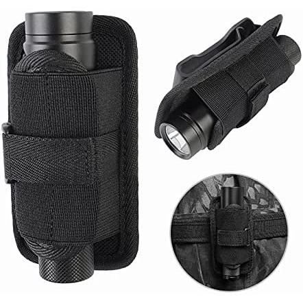 Lampe Torche Pochette 360° Rotatif Torche LED Étui Ceinture