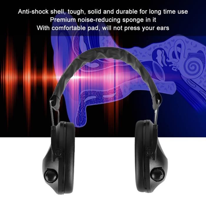 Cache-Oreilles Anti-Bruit Enfant – Protection Auditive Réductrice De Bruit Pour Avion, Concert, Bébé Et Enfant – Casque Confortable Et Ajustable