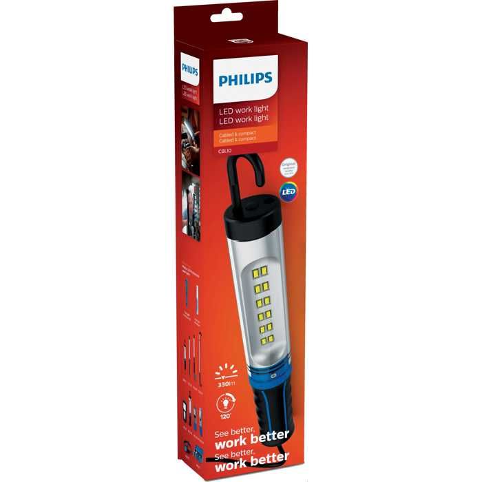 Philips EcoPro10 Lampe Baladeuse à LED, Lampe D'inspection Compacte