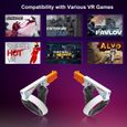DEVASO Compatible avec Sony PS VR2, étui à poignée pistolet, Stock d'accessoires pour casque VR-2