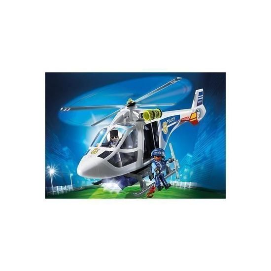 Playmobil City Action 6921 Hélicoptère de police