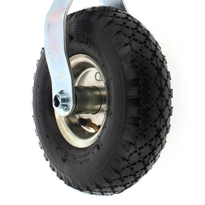 Roue Jockey 200mm Increvable - Charge 130kg Pour Remorques