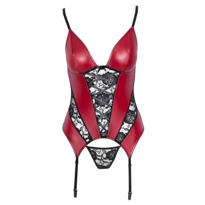 Cottelli Collection Lingerie Body Rouge 85C/L