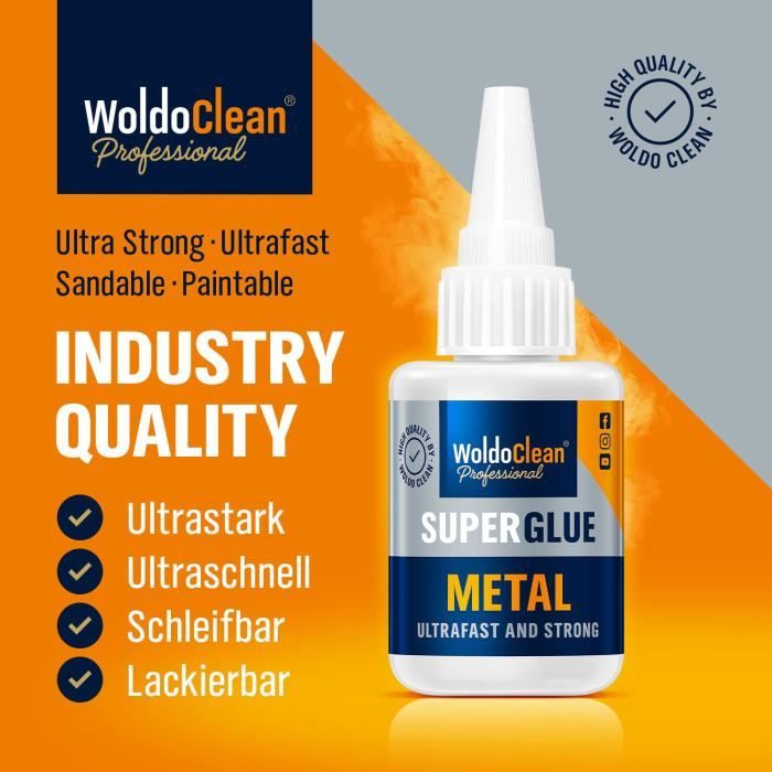 Super Glue extra forte pour métal 25g - séchage [444] - Cdiscount