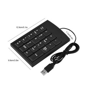 Clavier GENERIQUE Clavier Numérique RF304 22 Touches USB 2.4G