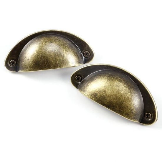 Lot De 2 Clés Anciennes En Bronze Orné – Pour Armoire, Tiroir, Bonnetière
