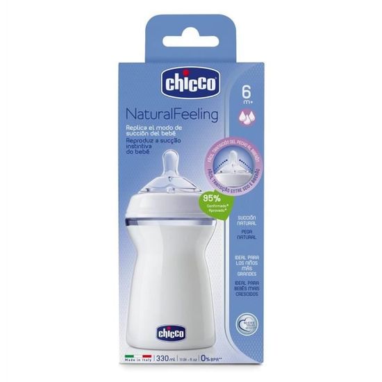 Chicco Biberon Step Up 3 330 Ml 6 Mois Et 330 Ml Cdiscount Puericulture Eveil Bebe
