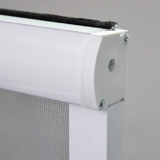 Moustiquaire pour fenêtre Velcro retailler Protection Moustiques sans percer réseau