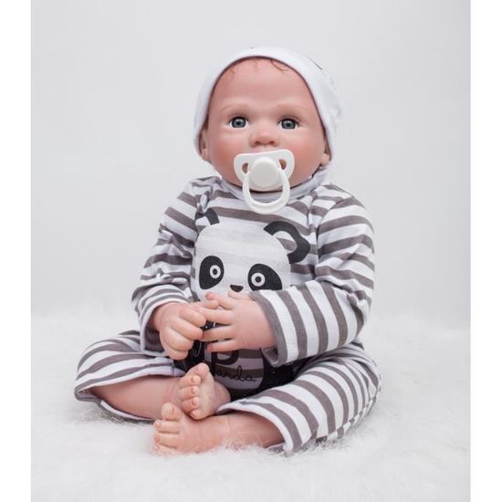 16 55 Nouvelle Puce 22 Bebe Reborn Poupees Poupee Garcon De Silicone Corps Mou Avec Des Vetements De Panda Jouets Realistes Cdiscount Jeux Jouets 16 55 Nouvelle Puce 22 Bebe Reborn Poupees Poupee Garcon De Silicone Corps Mou Avec Des Vetements De Panda Jouets Realistes Cdiscount Jeux Jouets