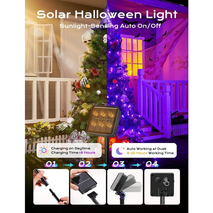 ZIU Piquet De Jardin D'Halloween Décorations Extérieures D'Halloween