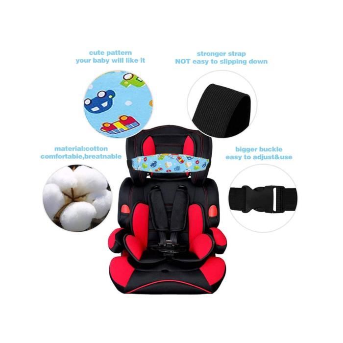 3 Pcs Bandeau Voiture Pour Enfant, Cale Tete Enfant Voiture