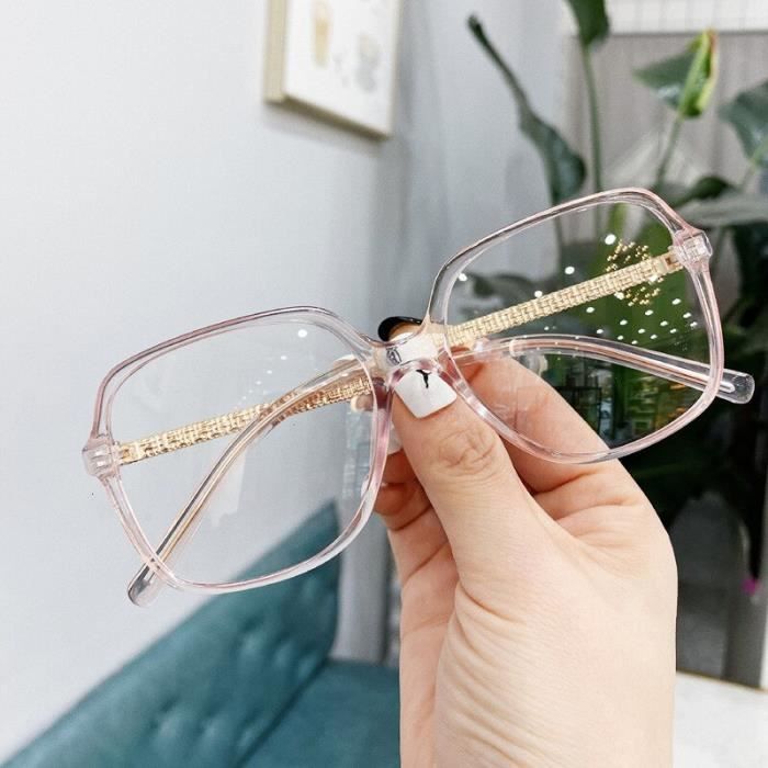 Montures de Lunettes de vue Vintage surdimensionn carr TR90
