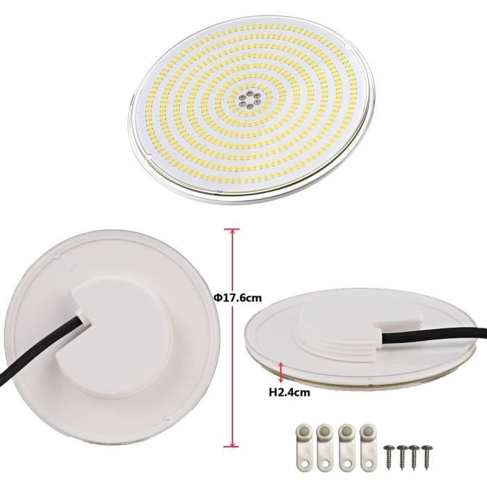 Projecteur Piscine Remplie De Résine,35W Lampe Par56(Équivalent Ampoule