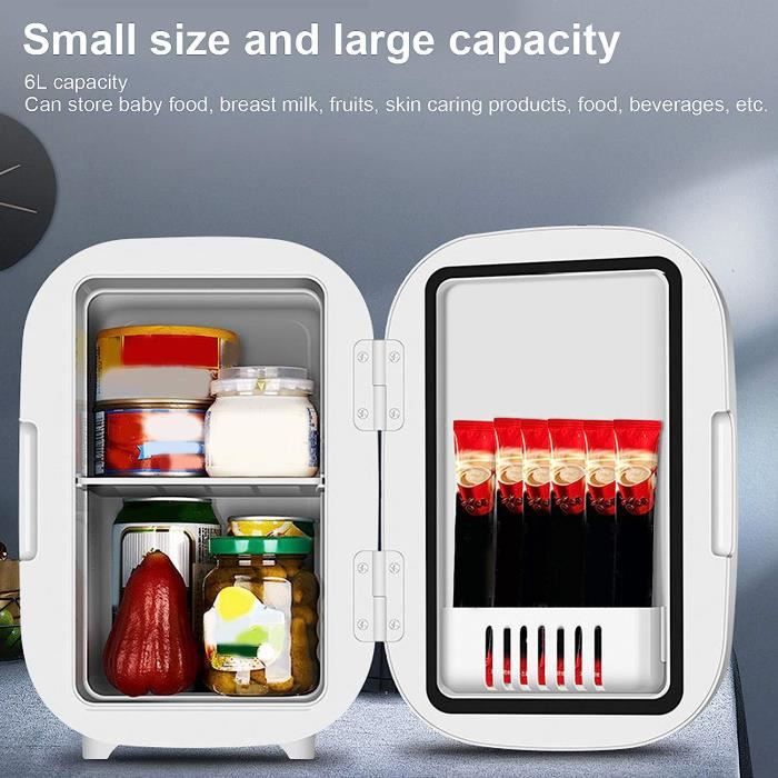 Mini Réfrigérateur Portable 2 En 1 Froid Chaud 6 L à Prix Carrefour