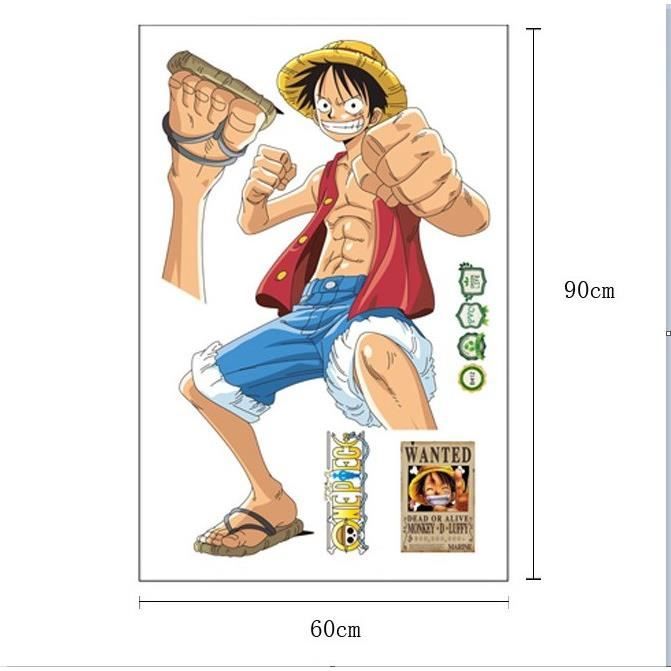 Sticker for Sale avec l'œuvre « Chapeau de paille Luffy One Piece
